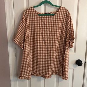 Gingham Blouse